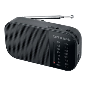 Raadiovastuvõtja Muse M-025 R, must v.