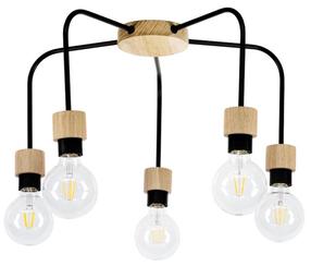 Lampa karināms Britop Eclait 5834574, E27, 5 x 40 W, bez abažūra / melna krās.