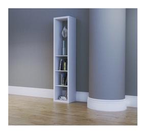 Плинтус SK003 713460, 240 см x 9 см x 1.2 см x 9 см, белый цв.