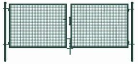 Vartai tinklo užpildu Garden Center, 400 cm x 145 cm, žalia