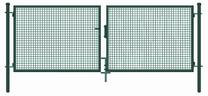 Vartai tinklo užpildu Garden Center, 400 cm x 145 cm, žalia sp.