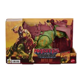 Фигурка-игрушка Mattel Masters Of The Universe Battle Cat JKJ04, коричневый цв./зеленый цв.