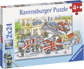 Dėlionė 2in1 Ravensburger Heroes in Action, 48 vnt.
