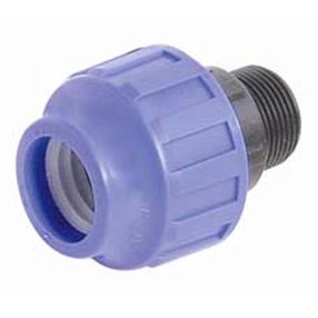 Vandentiekio tarpmovė STP Fittings Sia, 1 1/4 colio - Išorinis sriegis, Ø40 mm, 16 Bar