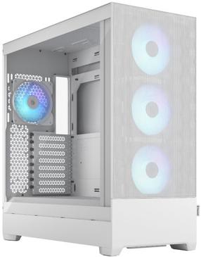 Корпус компьютера Fractal Design Pop XL Air RGB TG Clear Tint, белый цв.