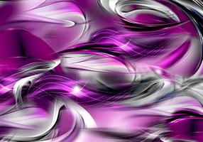 Fototapetas Artgeist Abstract Rough Sea - Composition With Illusion Of Purple Waves LNEW010921SAM, 140 cm x 140 cm