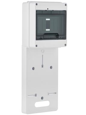 Montāžas kaste atvērtai montāžai Elektroplast 0112-00, 1 fazės, 7 modulių.