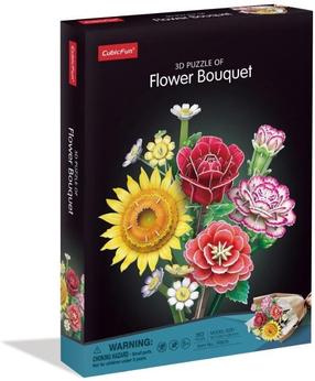 Конструктор Cubicfun Flower Bouquet 08677, 285 шт., многоцветный