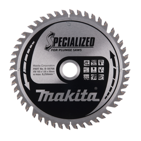 Pjovimo diskas Makita Specialized, 165 mm x 20 mm