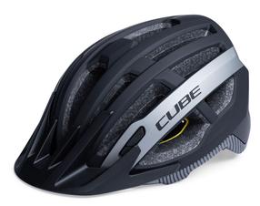 Ķivere velobraukšanai universāls Cube Offpath MTB, melna krās./pelēka krās., 57-62 cm