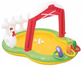 Baseinas, pripučiamas/vaikiškas Bestway 53065, įvairių spalvų x 10.2 cm