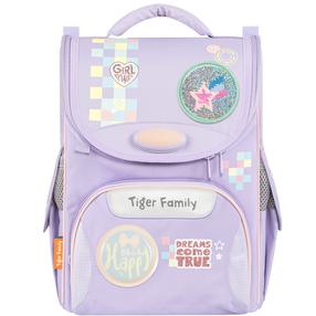 Школьный рюкзак Tiger Family, фиолетовый цв., 35 см x 31 см x 19 см