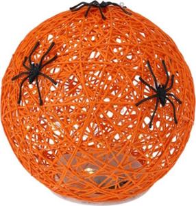 Dekoracija vaikams/suaugusiems, voras Halloween, oranžinė sp., 15.5 cm x 15.5 cm x 15.5 cm