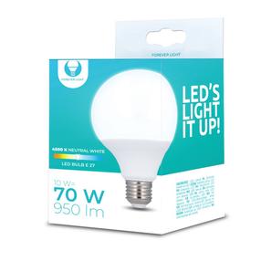 Лампочка Forever Light LED, G95, 4500 °К, E27, 10 Вт, 950 лм