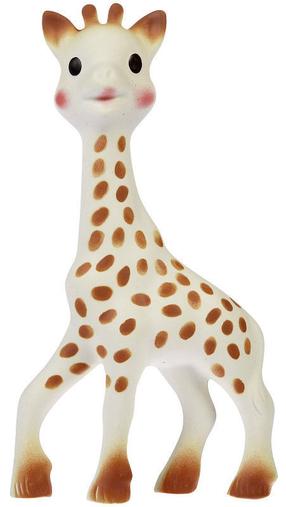Прорезыватель Vulli Sophie La Giraffe, коричневый цв./белый цв.
