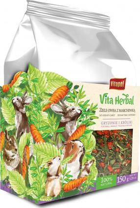 Väikeloomade toit Vitapol Vita Herbal, närilistele, 0.15 kg