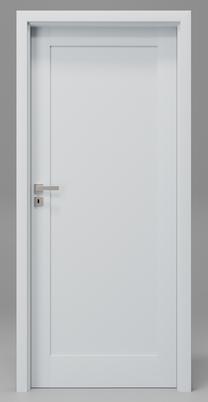 Vidaus durų varčia Domoletti DOMINO, dešininės, pilka sp., 204 x 64.4 x 4 cm
