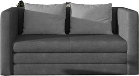 Sofa Neva Soro 93, Soro 83, šviesiai pilka sp./tamsiai pilka sp., 70 x 132 cm x 65 cm