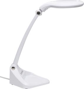 Darba galda gaismeklis Maul Iris 8261202, LED, 6W, balta krās./balta krās.