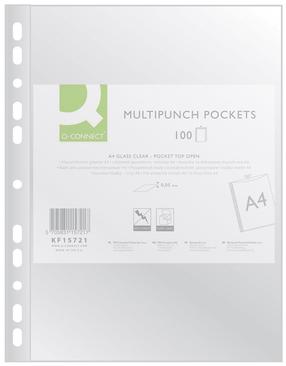 Kaaned Q-Connect 11KF15721, 29.7 cm x 21 cm, A4, 100 tk Läbipaistev v.