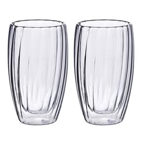 Tasside komplektid Allesken Peter Stripes, läbipaistev v., 0.45 l