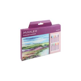 Žymeklis Maaleo 25743, vienpusiai, įvairių spalvų, 12 vnt.