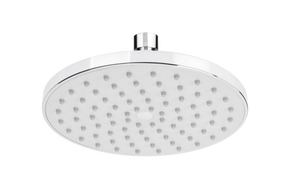 Лейка для душа Invena SC-D1-003-C, белый цв./хромовый цв., 20 см