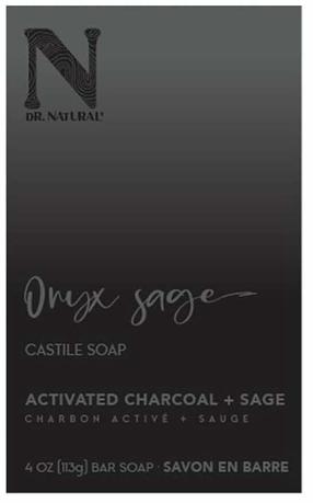 Ziepes Dr. Natural Castile Bar Onyx Sage, 113 g