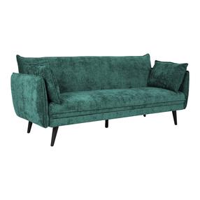 Диван-кровать Home4you Noella 3, зеленый цв., 212 x 82 см x 88 см