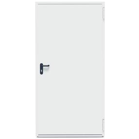 Durys plieninės priešgaisrinės Hormann T30-1, universali, balta, 209.5 x 100 x 6 cm