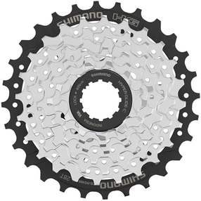 Galinis žvaigždžių blokas Shimano Altus CS-HG400 ECSHG4007128, plienas, sidabro sp.
