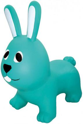 Šokinėjimo žaislas, triušis Gerardo's Toys 43401, plastikinis, guma, žalia sp.