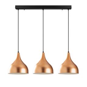 Šviestuvas kabinamas Opviq Sağlam 3781 892OPV1592, E27, 3 x 40 W, vario sp. / juoda sp.