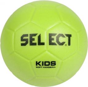 Rankinio kamuolys Select Kids Soft, žalia sp.