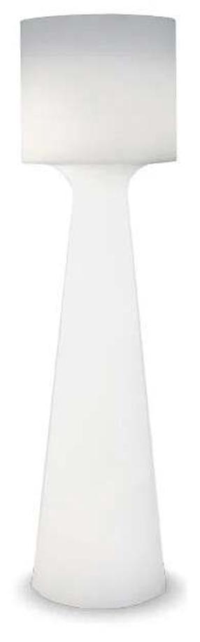 Brīvi stāvošs āra gaismeklis New Garden Grace 140 Battery, 5W, G13, IP65, balta krās., 37 cm x 140 cm