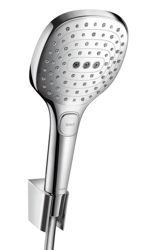 Dušo galvutė Hansgrohe Raindance Select E, balta sp./chromo sp., 15 cm