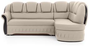 Kampinė sofa Lord Soft 33, kreminė sp., dešininė, 180 x 243 cm x 105 cm