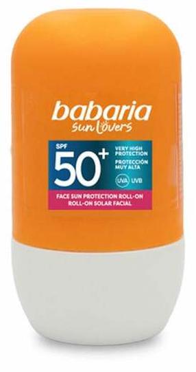 Päevituse hooldusvahend tooted näole Babaria Sun Lovers Roll-On SPF50+, 50 ml