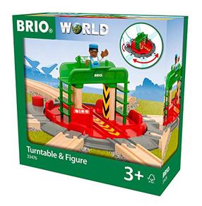 Конструктор Brio World Turntable & Figure 33476, красный цв.