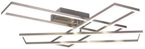 Šviestuvas lubų Reality Corso R64423107, LED, 2700 - 6000 °K, 1 x 36 W, balta sp. / nikelio sp.