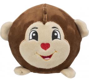 Žaislas šuniui, pliušinis Trixie Monkey 36022, 11 cm, Ø 11 cm, ruda sp.