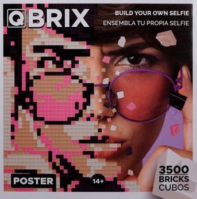 Konstruktors Mozabrick Qubrix Plakāts, 3500 gab.