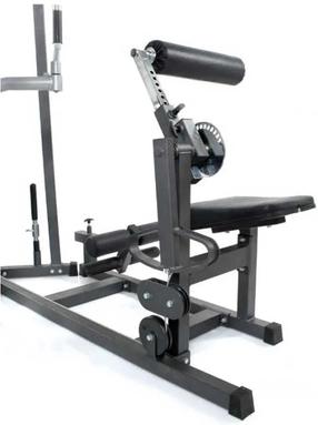 Treeningseadme lisatarvik Finnlo Abdominal & Back Trainer, must v.