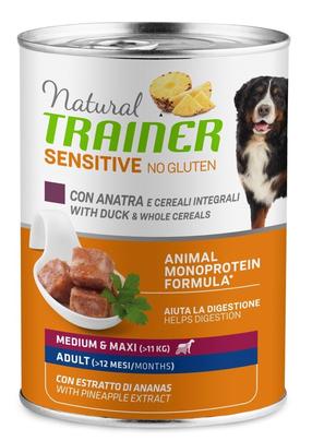 Märg koeratoit Natural Trainer Sensitive Duck, pardiliha, 0.4 kg