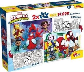 Pusle Lisciani Spidey 304-99788, 35 cm x 50 cm, 48 tk, mitmevärviline