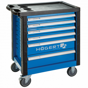 Тележки для инструментов GE HT7G056, 76 см x 46 см x 91 см, синий цв.