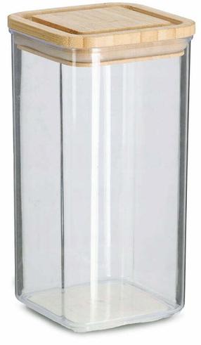 Birių produktų indas Zeller, 1.2 l, skaidri sp./ruda sp.