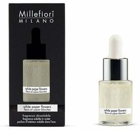 Aroomiõli Millefiori Milano Water-Soluble White Paper Flowers, 15 ml