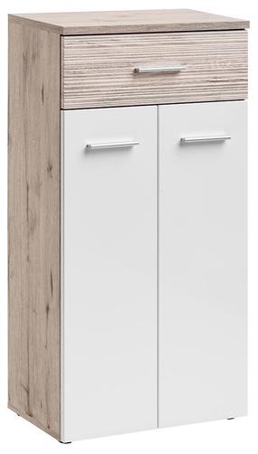 Komoda ASM GUSTAVO CABINET TYPE G, balta, 60 cm x 35 cm x 110 cm