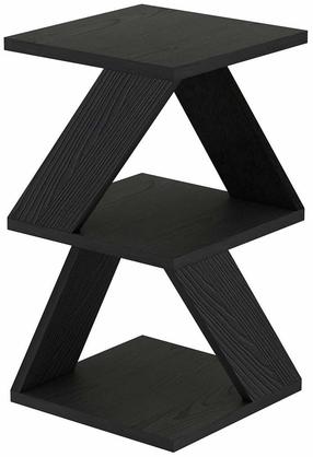Staliukas Kalune Design Albeni, juoda sp., 29.6 cm x 29.6 cm x 54.2 cm